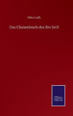 Book cover for Das Classenbuch des Ibn Sa'd