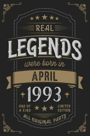 Cover of Real Legendes were born in April 1993