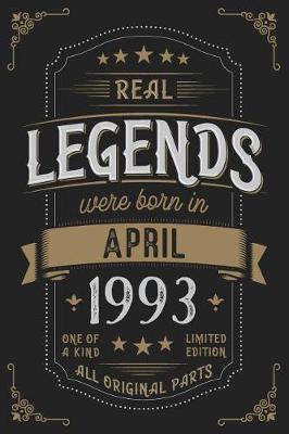 Book cover for Real Legendes were born in April 1993