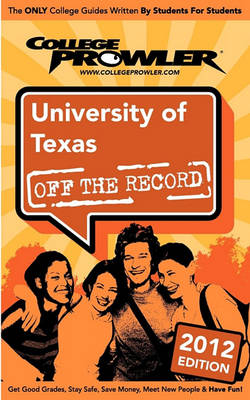 Book cover for University of Texas 2012