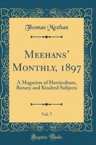 Cover of Meehans' Monthly, 1897, Vol. 7