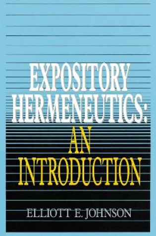 Cover of Expository Hermeneutics: an Introduction