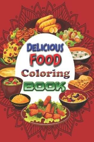 Cover of Delicious Food Coloring book