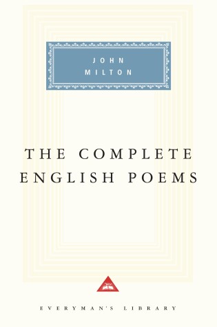 Cover of The Complete English Poems of John Milton