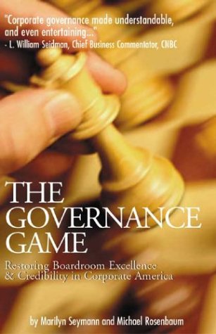 Book cover for The Governance Game