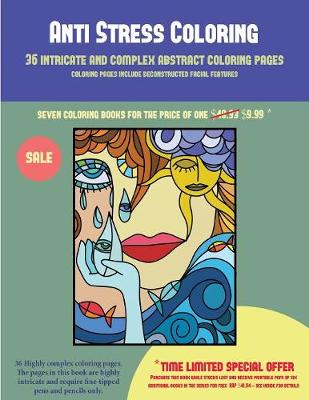 Book cover for Intricate Coloring Book (36 intricate and complex abstract coloring pages)