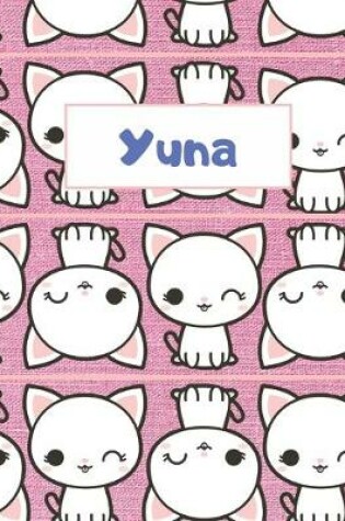 Cover of Yuna Personalized Genkouyoushi Notebook