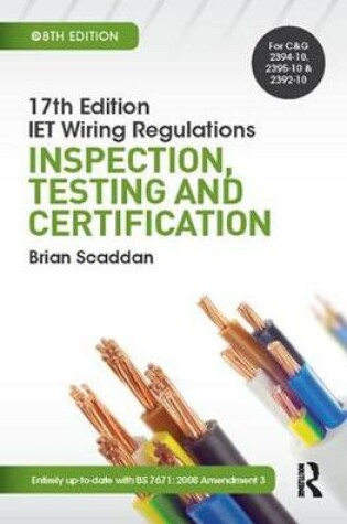 Cover of 17th Ed IET Wiring Regulations