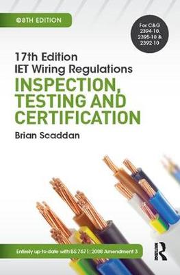 Book cover for 17th Ed IET Wiring Regulations