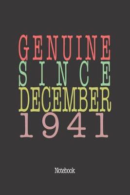 Book cover for Genuine Since December 1941