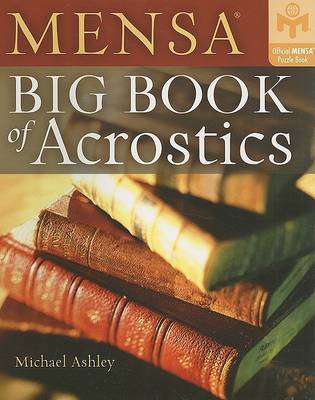 Book cover for MENSA Big Book of Acrostics