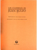 Book cover for Los Cuadernos de Juan Rulfo
