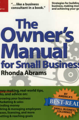 Cover of The Owner's Manual for Small Business