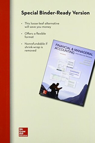 Cover of Loose-Leaf for Financial and Managerial Accounting with Connect