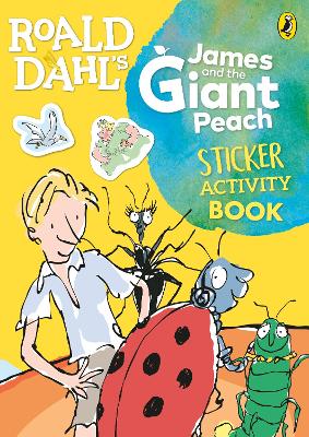 Cover of Roald Dahl's James and the Giant Peach Sticker Activity Book