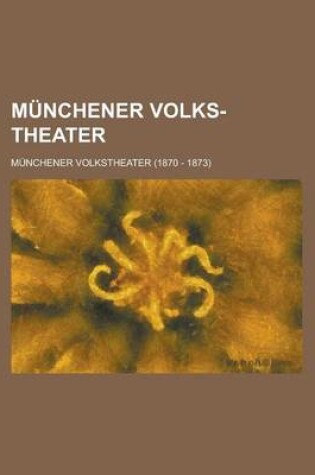 Cover of Munchener Volks-Theater