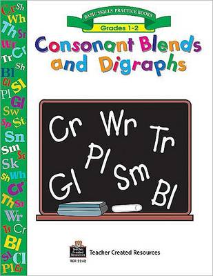 Book cover for Consonant Blends & Digraphs Workbook