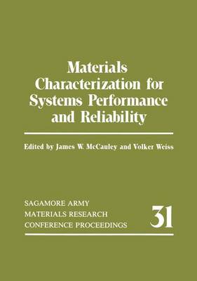 Book cover for Materials Characterization for Systems Performance and Reliability