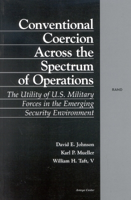 Book cover for Conventional Coercion Across the Spectrum of Conventional Operations