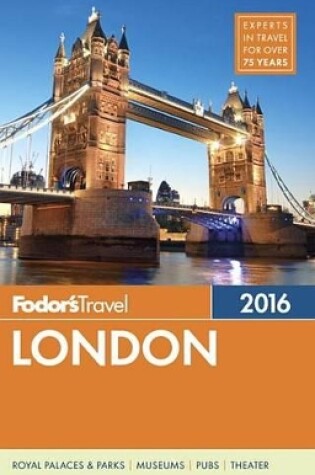 Cover of Fodor's London 2016