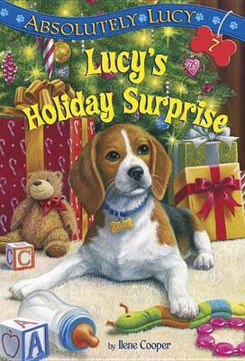 Book cover for Absolutely Lucy #7: Lucy's Holiday Surprise