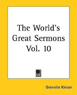 Book cover for The World's Great Sermons Vol. 10