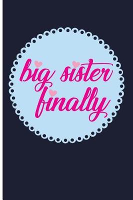 Book cover for Big Sister Finally