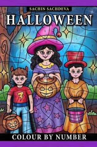 Cover of Halloween Colour by Number