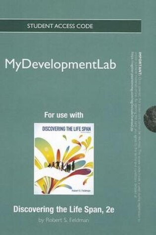 Cover of NEW MyLab Human Development Student Access Code Card for Discovering the Life Span (standalone)