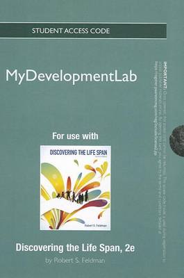 Book cover for NEW MyLab Human Development Student Access Code Card for Discovering the Life Span (standalone)