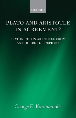 Cover of Plato and Aristotle in Agreement?