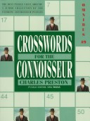 Book cover for Crossword Puzzles for the Connoisseur Omnibus 9