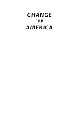 Book cover for Change for America