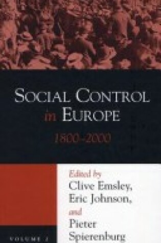 Cover of Social Control Europe V1 2