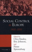 Cover of Social Control Europe V1 2