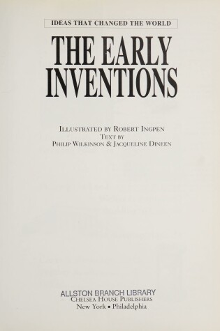Cover of The Early Inventions