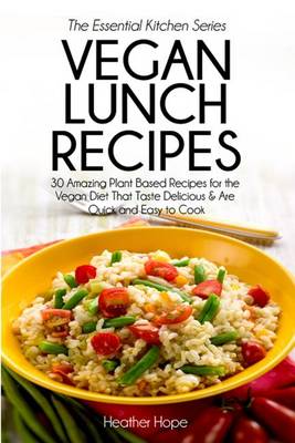 Book cover for Vegan Lunch Recipes