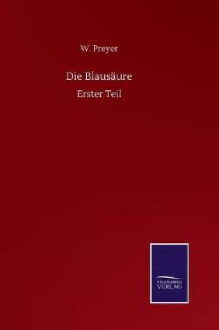 Cover of Die Blausäure