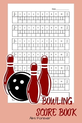 Book cover for Bowling Score Book