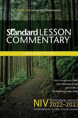 Cover of Niv(r) Standard Lesson Commentary(r) Large Print Edition 2022-2023