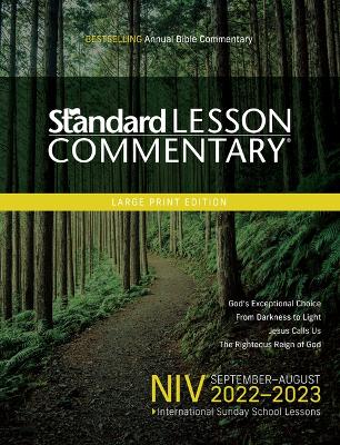 Book cover for Niv(r) Standard Lesson Commentary(r) Large Print Edition 2022-2023