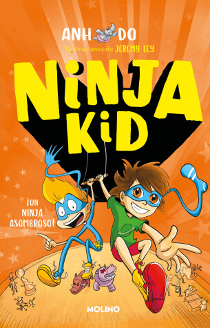 Book cover for Un ninja asombroso / Amazing Ninja!