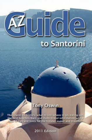 Cover of A to Z Guide to Santorini 2011