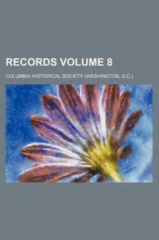 Cover of Records Volume 8