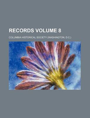 Book cover for Records Volume 8