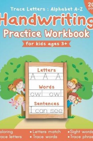 Cover of Handwriting Practice Workbook For Kids