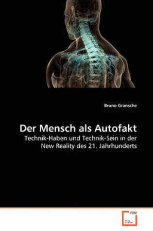 Cover of Der Mensch als Autofakt