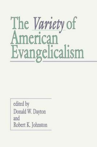 Cover of Variety of American Evangelicalism