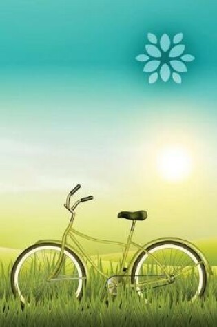 Cover of Green Ride Bicycle Any Day Planner Notebook