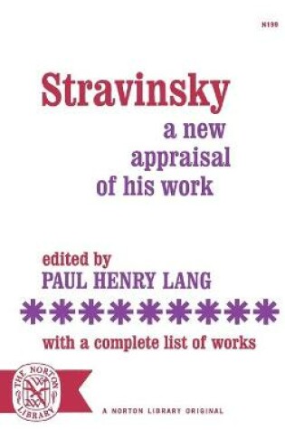 Cover of Stravinsky